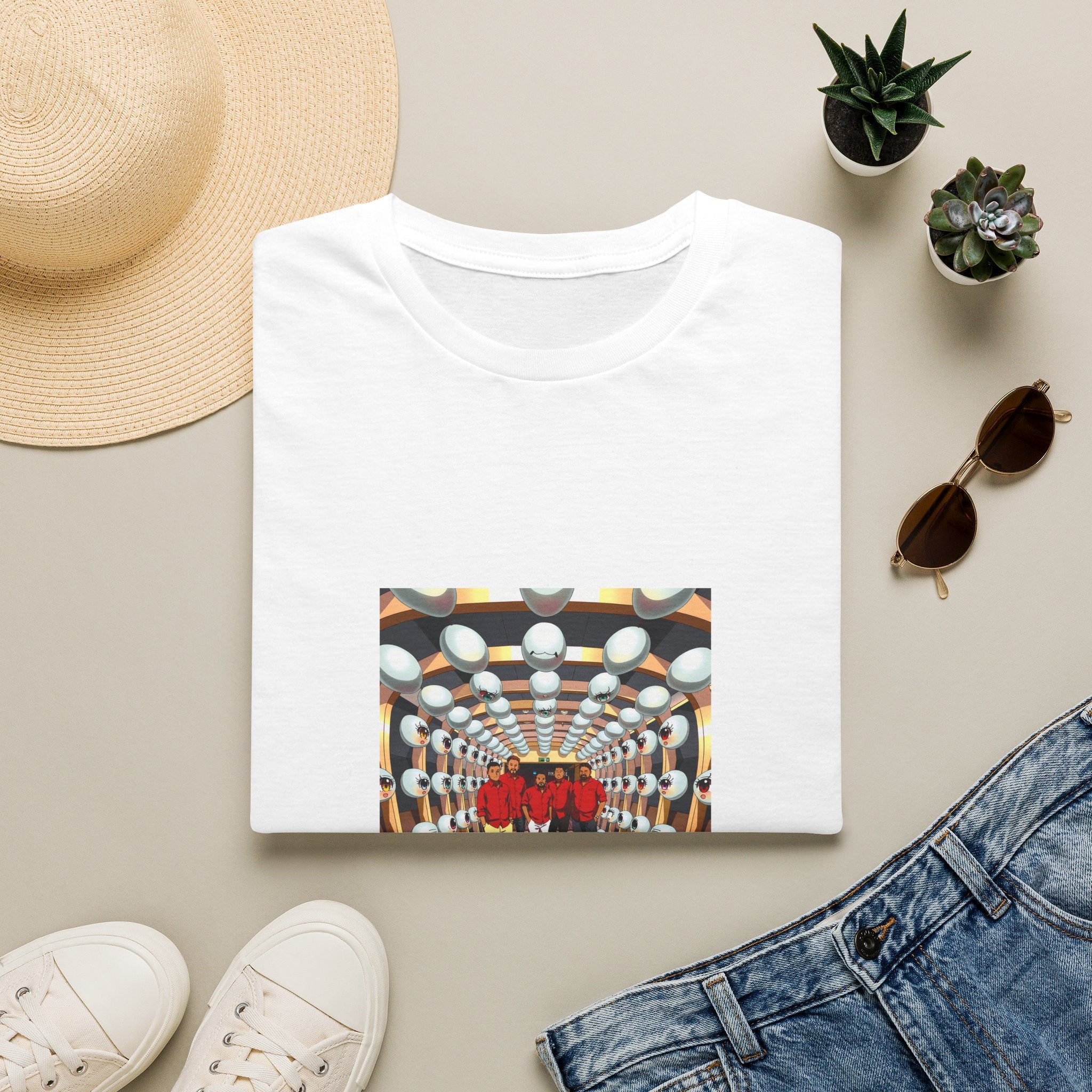 Retro Disco Tunnel T‑Shirt — 'Groove' Graphic Vintage Dance Vibe