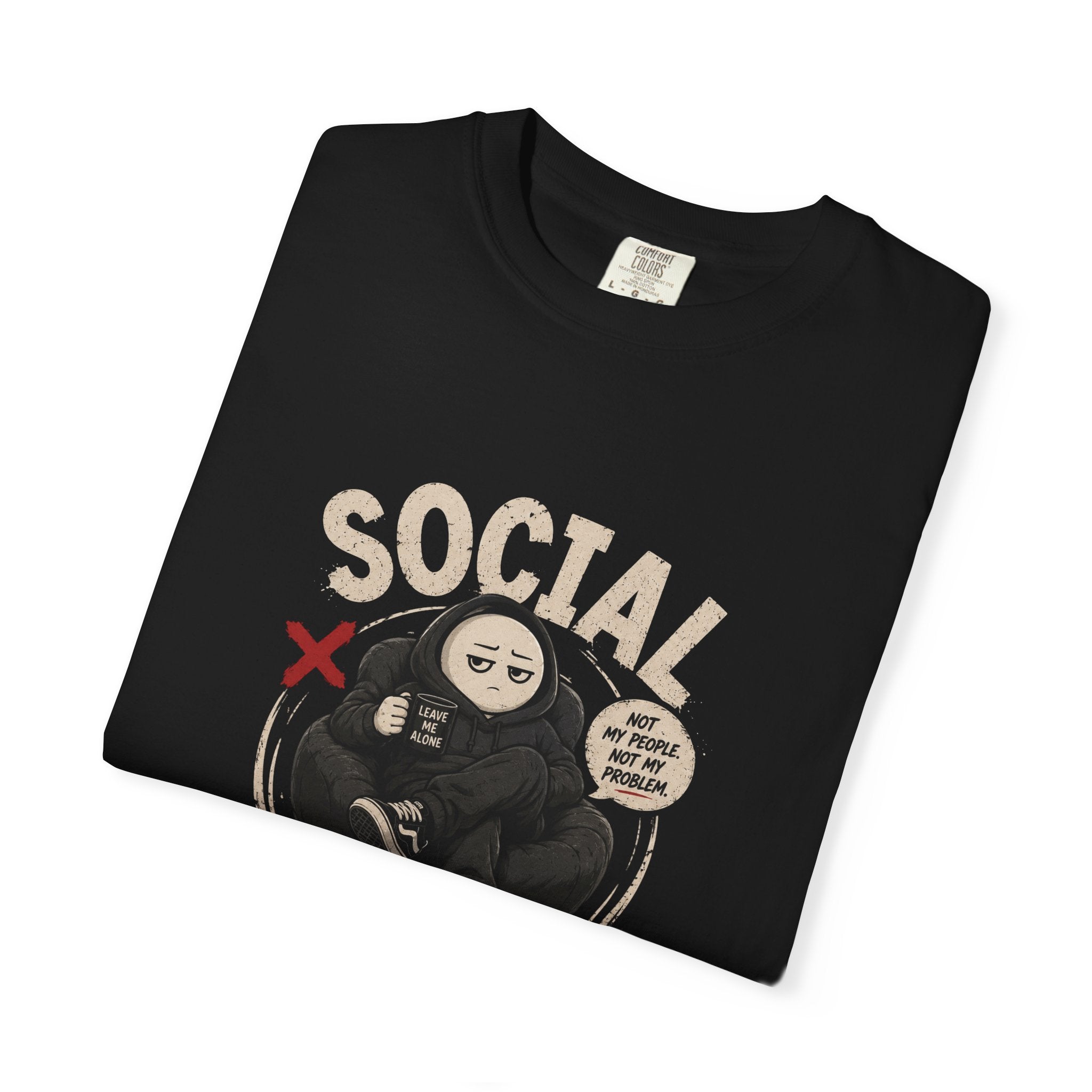 Social Timeout T-Shirt — Introvert Funny Graphic Tee