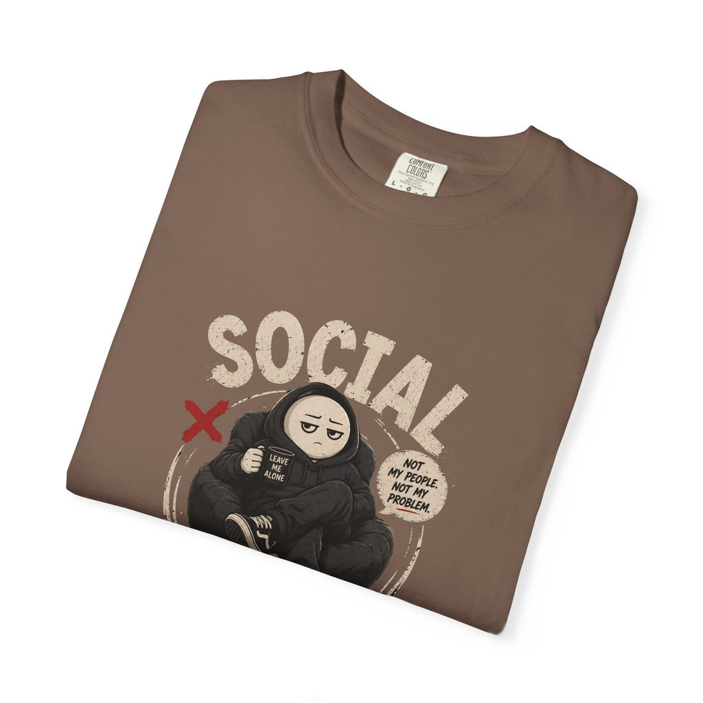 Social Timeout T-Shirt — Introvert Funny Graphic Tee