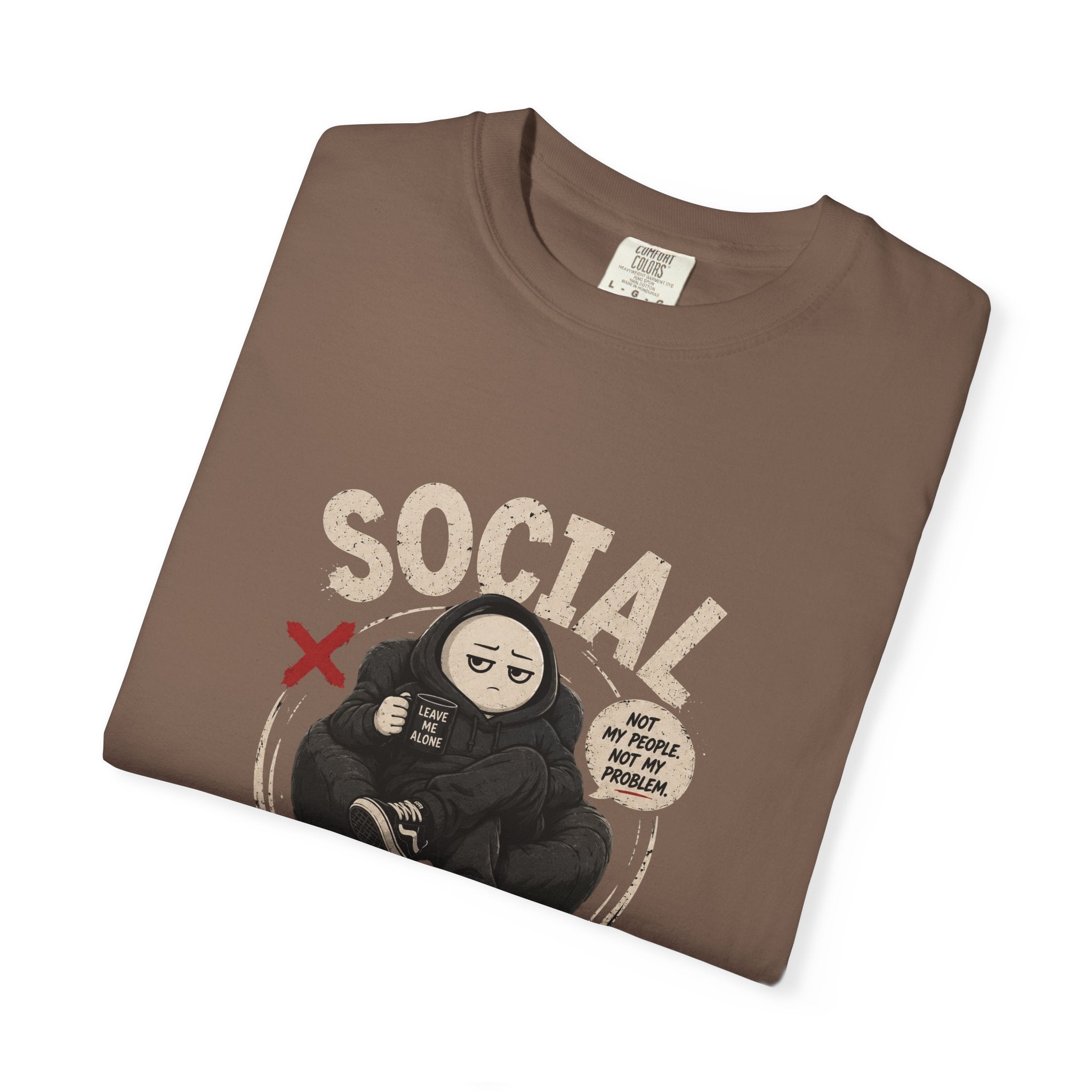 Social Timeout T-Shirt — Introvert Funny Graphic Tee