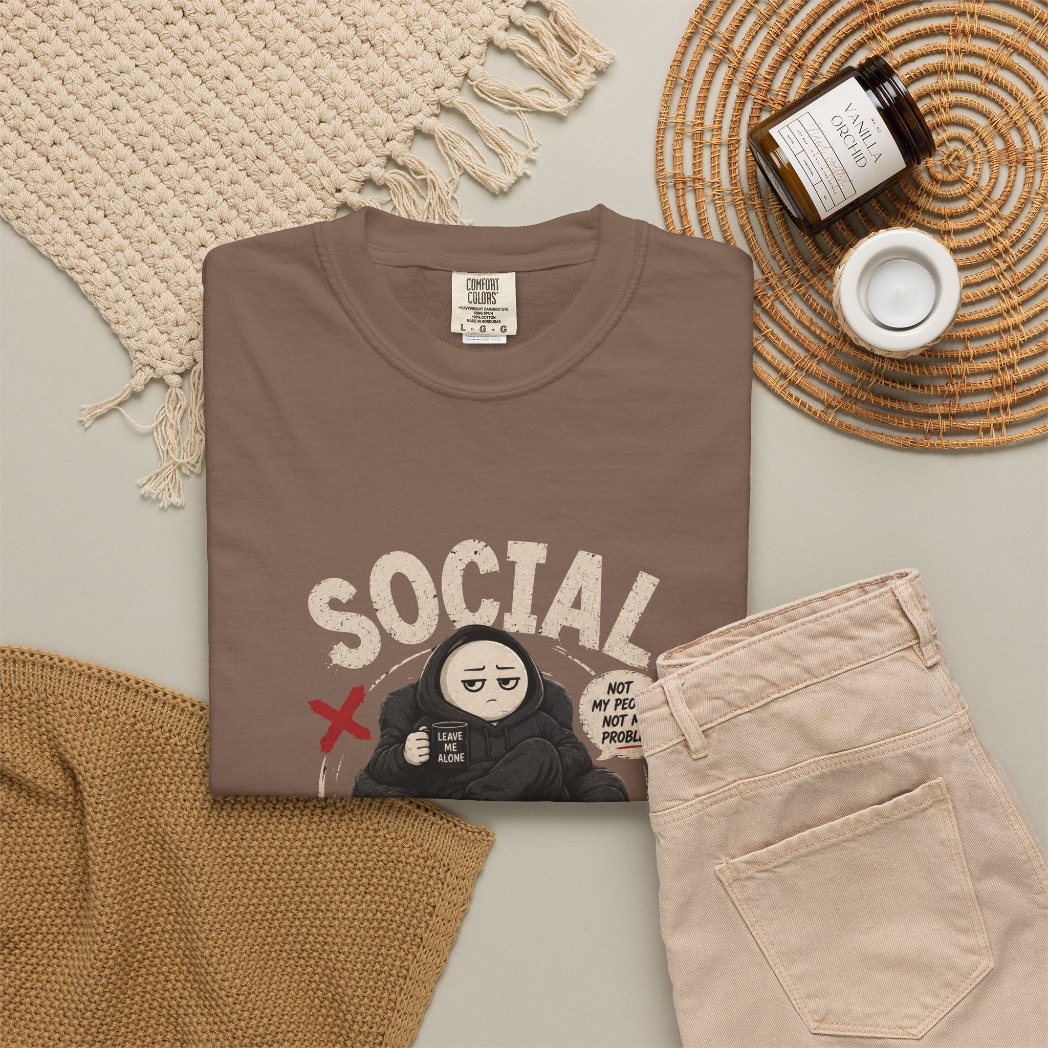 Social Timeout T-Shirt — Introvert Funny Graphic Tee