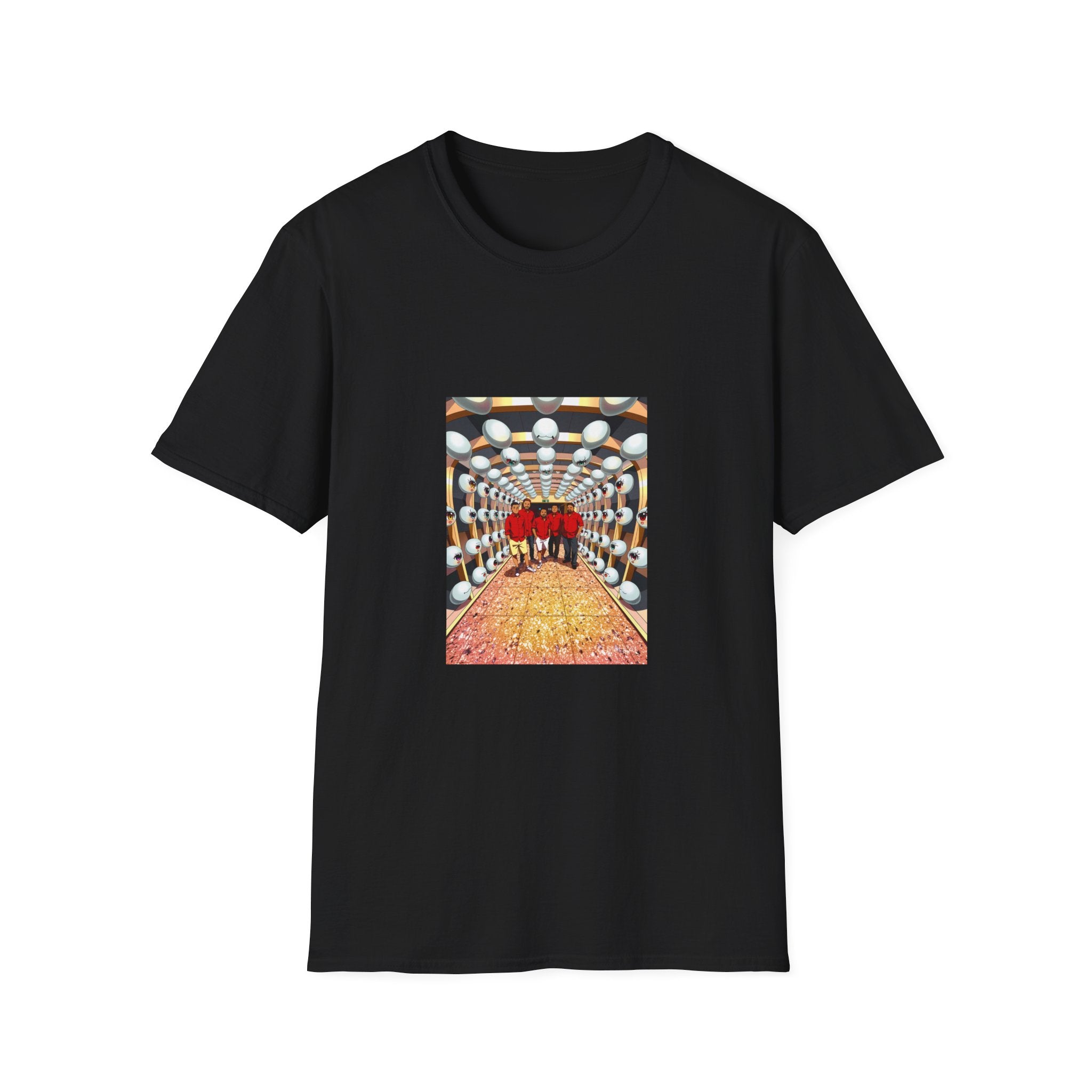 Retro Disco Tunnel T‑Shirt — 'Groove' Graphic Vintage Dance Vibe