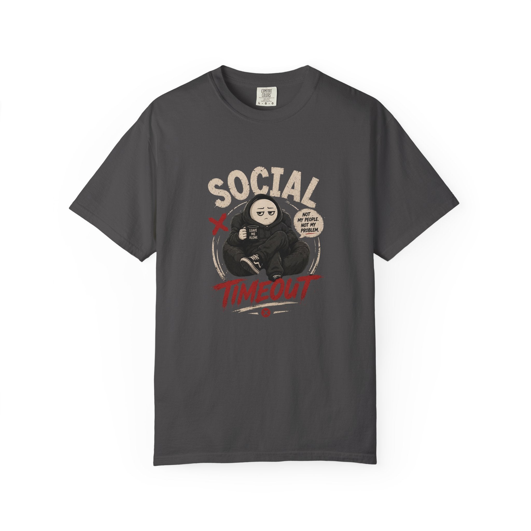 Social Timeout T-Shirt — Introvert Funny Graphic Tee