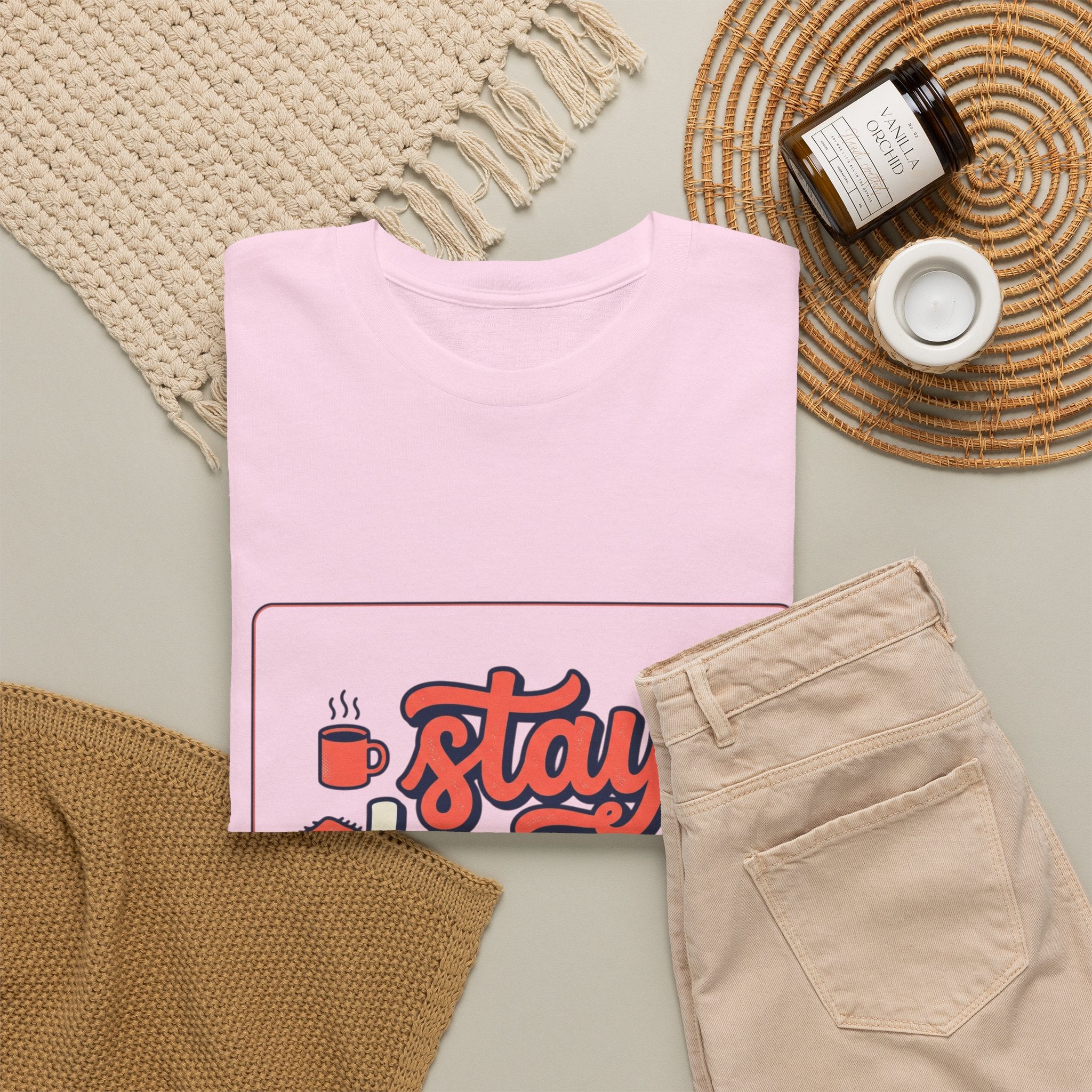 "Stay Home Club" T‑Shirt — Cozy Homebody Graphic Tee
