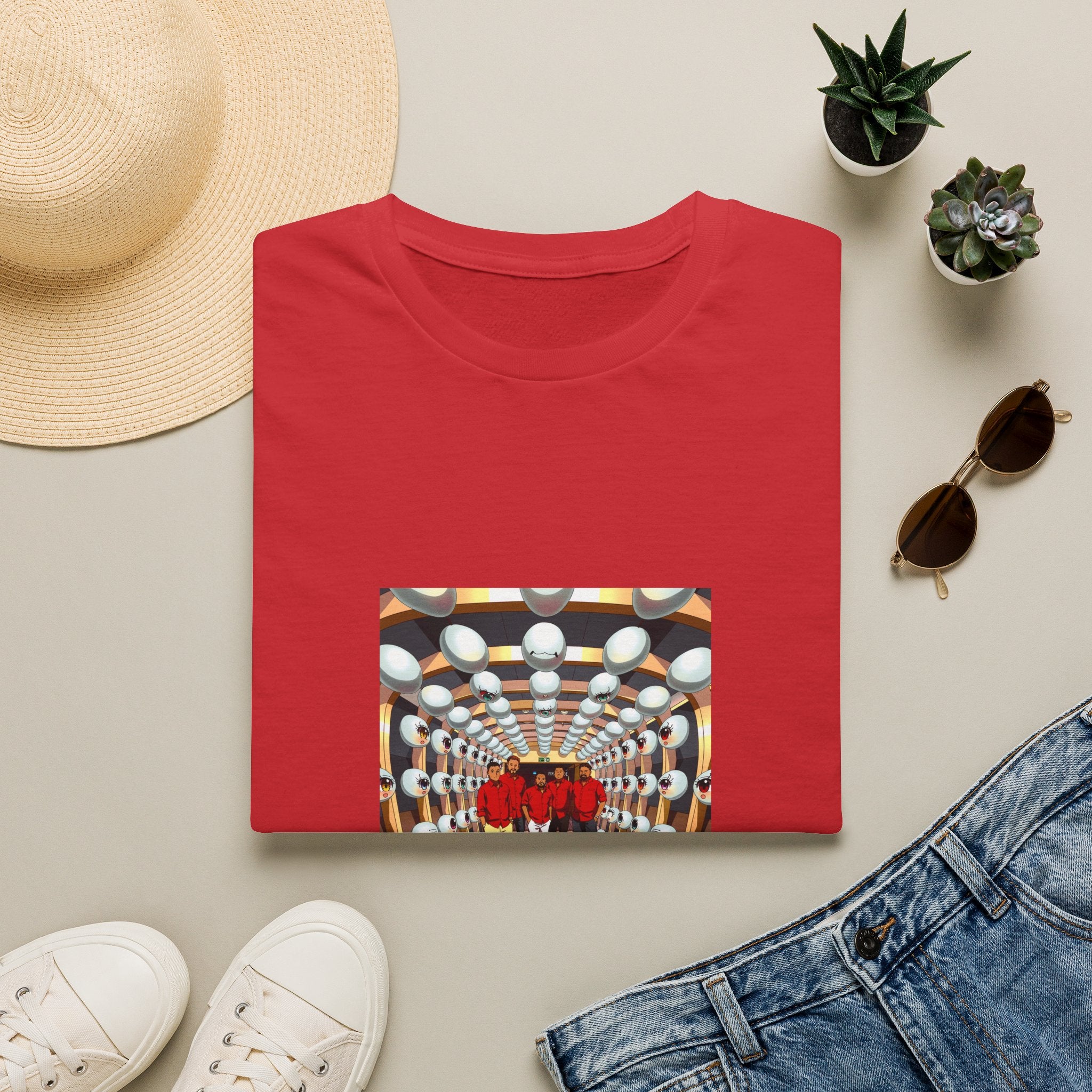 Retro Disco Tunnel T‑Shirt — 'Groove' Graphic Vintage Dance Vibe