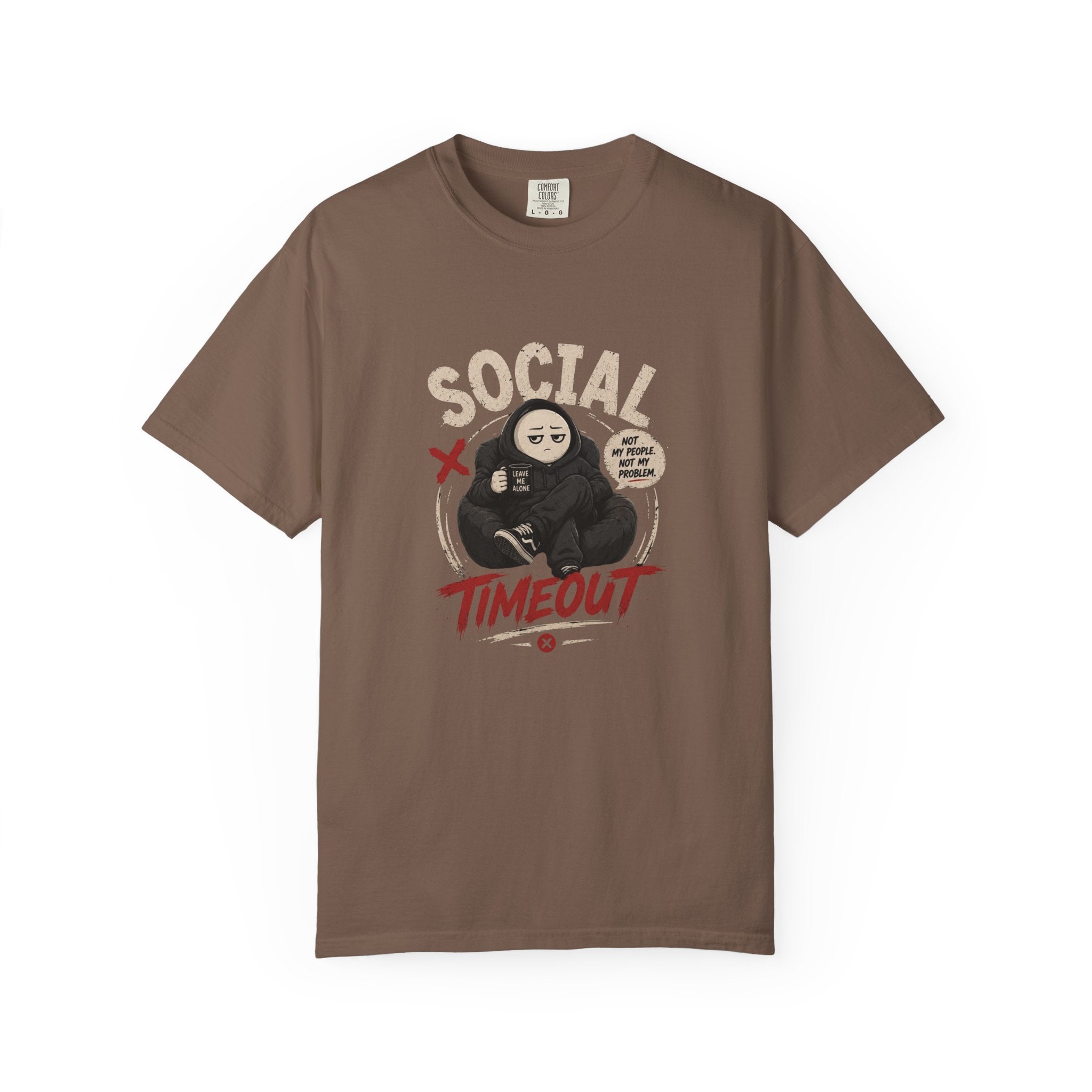 Social Timeout T-Shirt — Introvert Funny Graphic Tee