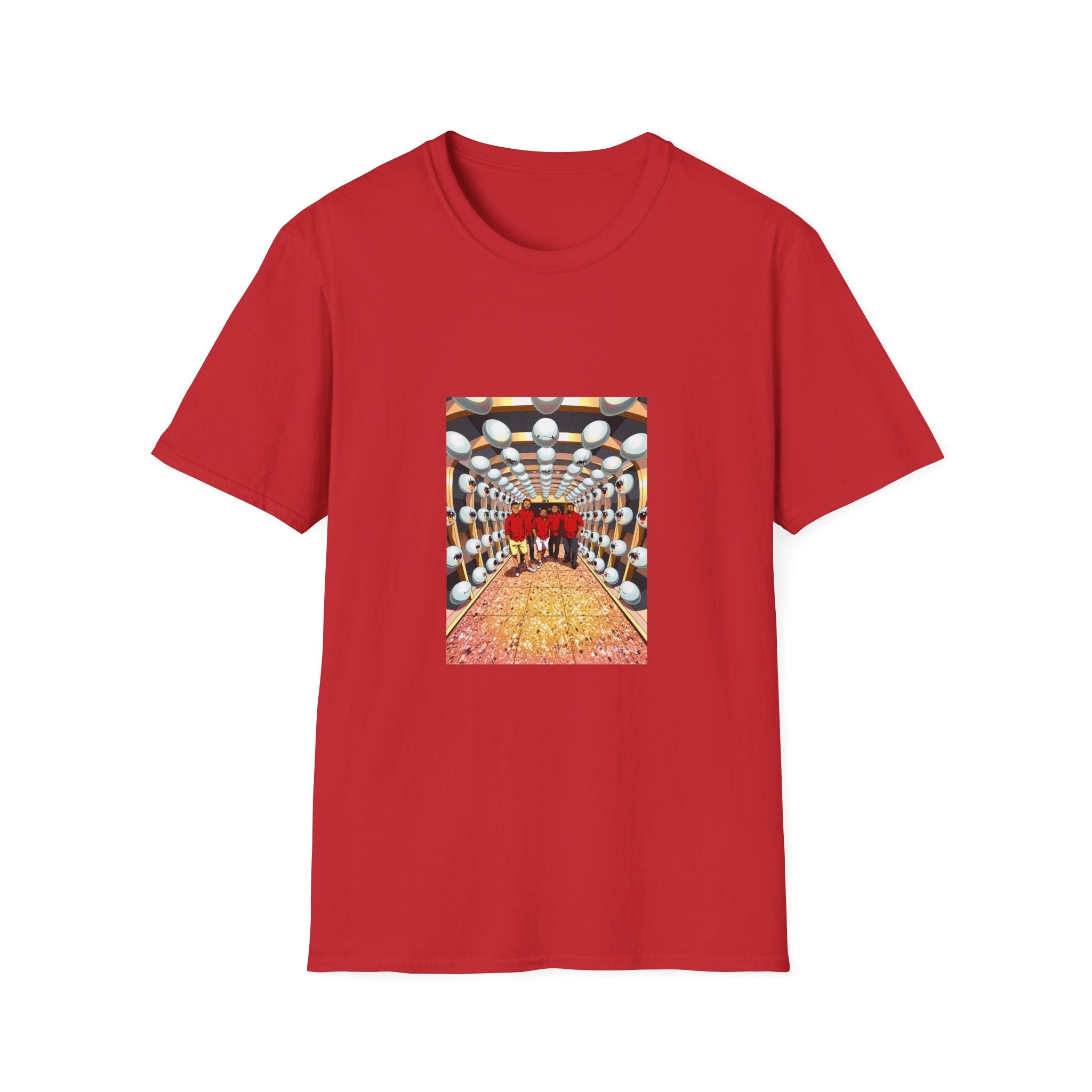 Retro Disco Tunnel T‑Shirt — 'Groove' Graphic Vintage Dance Vibe